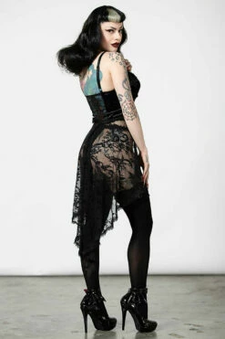 Guêpière KILLSTAR 'be Veiled' -Spiral Boutique be veiled lace basque d x1600 900