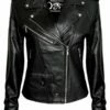 Perfecto KILLSTAR En Cuir Vegan -Spiral Boutique biker vegan jacket x1600 900