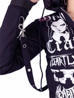 Veste Wednesday HEARTLESS 'Bitch Craft' -Spiral Boutique bitch craft jacket black heartless 5 900