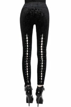 Leggings Noir KILLSTAR 'bite Me'