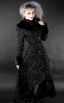 Manteau Gothique Evil Princesse 13 Manteau Gothique Evil Princesse -Spiral Boutique black evil princess coat 22 1