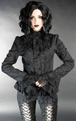 Chemisier Baroque Noir