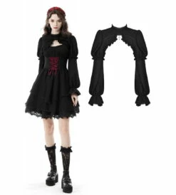 Boléro DARK IN LOVE 'gothic Cross'