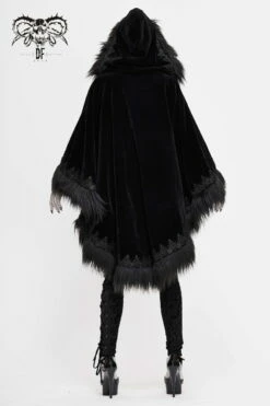Cape DEVIL FASHION 'romance Noire' -Spiral Boutique ca0199 900