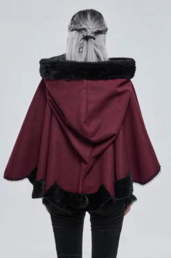 Cape Lolita DEVIL FASHION 'Heidi Red' -Spiral Boutique ca0280211 900