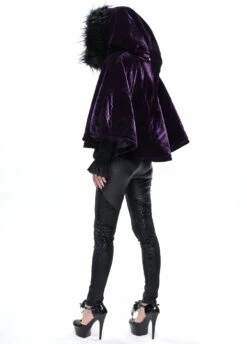 Cape Violette DEVIL FASHION 'Saba' -Spiral Boutique ca029023 900