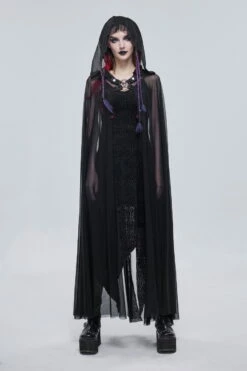Longue Cape DEVIL FASHION 'vulzala' -Spiral Boutique ca0301 900