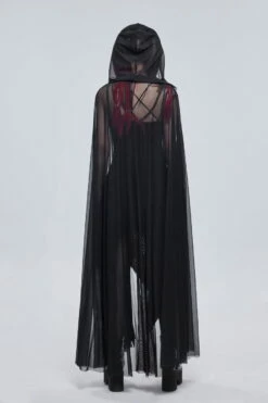 Longue Cape DEVIL FASHION 'vulzala' -Spiral Boutique ca0304 900