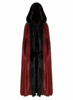 Longue Cape Femme PUNK RAVE 'lune Rousse' -Spiral Boutique capture one 0524911 900