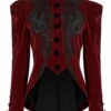 Veste PUNK RAVE 'red Palace' -Spiral Boutique capture one 05369 900