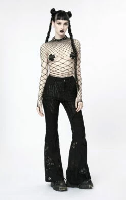 Haut Gothique En Tissu Mesh Grosses Mailles -Spiral Boutique capture one catalog18881 900