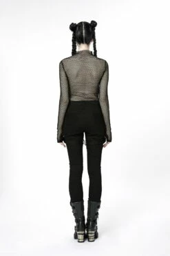 Haut Gothique PUNK RAVE En Tissu Mesh -Spiral Boutique capture one catalog20394 900