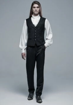 Gilet Sans Manches PUNK RAVE 'baron Noir' 9 Gilet Sans Manches PUNK RAVE 'baron Noir' -Spiral Boutique captureonecatalog0827 900