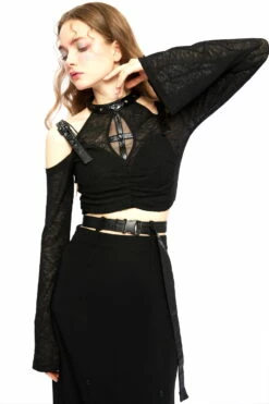 Haut PUNK RAVE 'Gothic Cross' -Spiral Boutique captureonecatalog15849 900