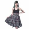 Robe Gothique HEARTLESS 'craft' -Spiral Boutique craft dress black white heartless 1 900
