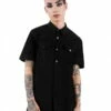 Chemise KILLSTAR 'crossed Out' -Spiral Boutique crossed out work shirt 1 1 900