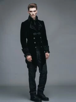 Veste Gothique Vampire Homme DEVIL FASHION -Spiral Boutique ct02201 22