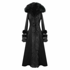 Long Manteau DEVIL FASHION 'black Sirena' -Spiral Boutique ct126011 900
