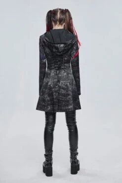 Veste Gothique Grise DEVIL FASHION 'Melphite' -Spiral Boutique ct1869 900