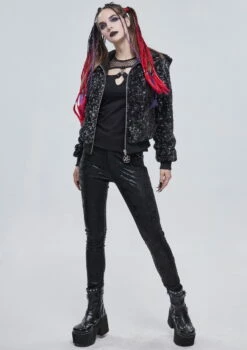 Veste Gothic Rock DEVIL FASHION 'dark Sheep' -Spiral Boutique ct18710 900