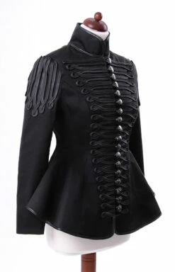 Veste Gothique Femme RESTYLE Type Militaire -Spiral Boutique czarny5