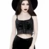 Top KILLSTAR 'dark Dahlia' -Spiral Boutique dark dahlia vest top 4 1 900