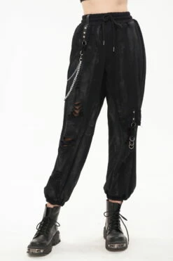 Pantalon Cargo DEVIL FASHION 'Urban Dark'