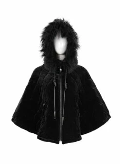 Cape Noire DEVIL FASHION 'Saba' -Spiral Boutique dsc006831 900