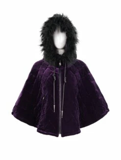 Cape Violette DEVIL FASHION 'Saba' -Spiral Boutique dsc00683 900