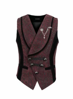 Gilet Jacquard DEVIL FASHION 'Baron Vinitharius' -Spiral Boutique dsc00776 900
