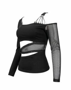 Haut Femme DEVIL FASHION '6 Skulls' -Spiral Boutique dsc01379 900