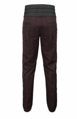 Pantalon Victorien Bordeaux DEVIL FASHION 'Modares' -Spiral Boutique dsc01794 900