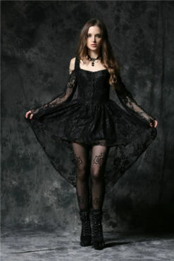 Robe Gothique Noire DARK IN LOVE