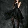 Robe Gothique Noire DARK IN LOVE -Spiral Boutique dw0635