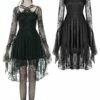 Robe DARK IN LOVE 'romantic Despair' -Spiral Boutique dw343 900