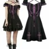 Robe Gothique Lolita 'harajuku' -Spiral Boutique dw468 900