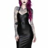 Robe KILLSTAR 'eclipse' En Simili Cuir -Spiral Boutique eclipse pencil dress 1 1 900