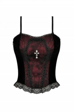 Top DARK IN LOVE 'goth Cross' -Spiral Boutique ef070fcbbb14962d24f2b17e75966e79image664x1000 900