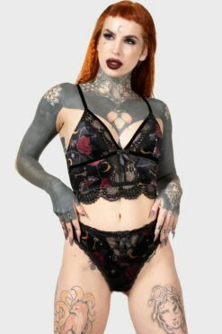 Culotte Gothique KILLSTAR 'Enchanted Maiden' -Spiral Boutique enchanted maiden panty w b x1600 900