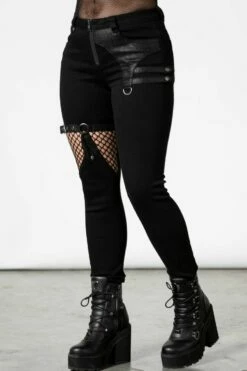 Pantalon KILLSTAR 'End Of Time' -Spiral Boutique end of time jeans b x1600 900