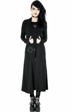 Top Noir RESTYLE 'pentagramme' -Spiral Boutique eng pl black womens top triple goddess 1874 9 900