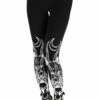 Leggings Noir RESTYLE 'domonic Cat' -Spiral Boutique eng pl demonic cat leggings black gothic leggings 1850 1 900
