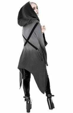 Cardigan RESTYLE 'dark Gradient' -Spiral Boutique eng pl gray long gradient hoodie 2184 10 900