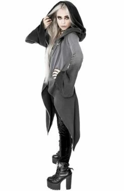 Cardigan RESTYLE 'dark Gradient' -Spiral Boutique eng pl gray long gradient hoodie 2184 2 900