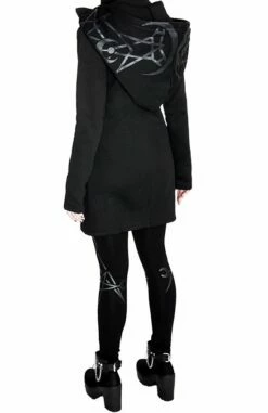 Leggings RESTYLE 'twin Moon' -Spiral Boutique eng pl twin moon gothic leggings with moon print 1974 4 900