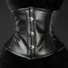 Serre-taille Gothique Simili Cuir -Spiral Boutique faux leather waist cincher 900