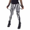 Leggings HEARTLESS 'ghosted' -Spiral Boutique ghosted leggings ladies black white heartless 1 900
