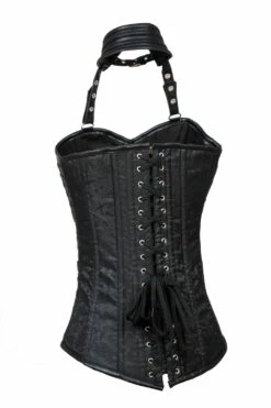 Corset Gothique Noir 'miss Sirenia' -Spiral Boutique h3862 07