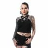 Top Gothique HEARTLESS 'hanan' -Spiral Boutique hanantopblackheartless1 900