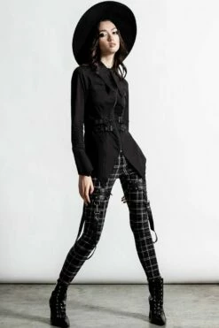 Chemise Femme KILLSTAR 'haze And Confused' -Spiral Boutique haze confused zip shirt f x1600 900